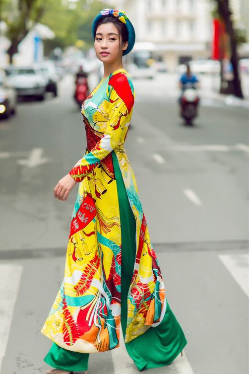 do my linh duoc fans khen la mot trong nhung hoa hau catwalk ao dai dep nhat vbiz - 7